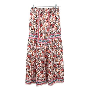 Maxi Falda Sophie Max Para Mujer XS Floral Cintura Elástica Boho Bohemia Fluida Pull On - Imagen 1 de 10