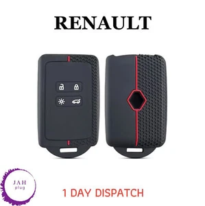 4 BUTTON REMOTE KEY CASE COVER FOR RENAULT KADJAR CAPTUR ARKANA ZOE KEYLESS - Picture 1 of 11