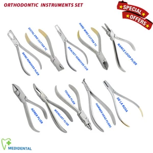 Dental Kieferorthopädische Bandentfernung / Biegen Adam Universal Rundnasenzange - Bild 1 von 32