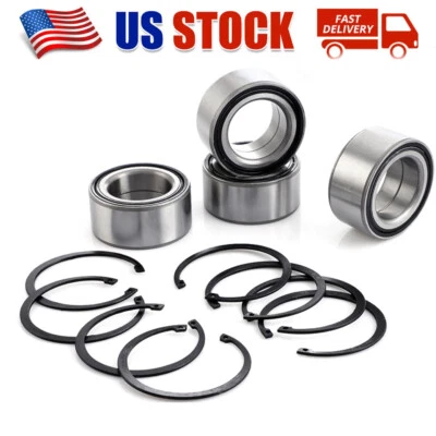 Front & Rear Wheel Bearings Set for Polaris Sportsman 850 XP/X2/Touring 09-2022 - Image 1 of 4