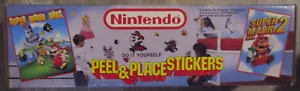 Seltene 1989 Nintendo Peel & Place (42) Sticker / Super Mario Bros / Super Mario 2 - Bild 1 von 6