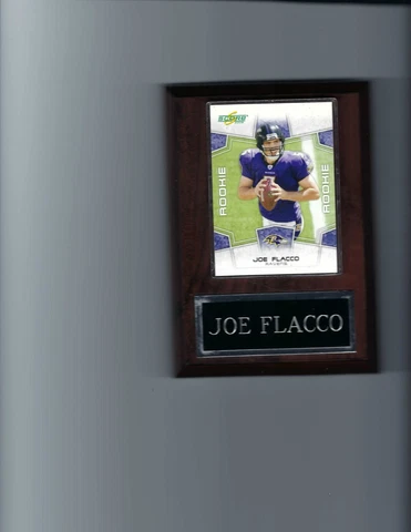 JOE FLACCO PLAQUE BALTIMORE RAVENS FOOTBALL NFL   C2 Cover