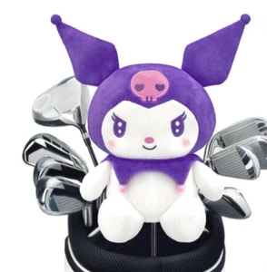 SANRIO KUROMI Golf Head Cover Japan New Stuffed Plush Toy For Driver DR 460cc FS - Picture 1 of 5