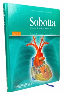 Sobotta: Atlas de Anatomy Humana, Tomo 2, Edicion 22a, 2009 Hardcover - Bild 1 von 4