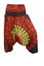 Funky Mandala Print Hippie Yoga Pants Handmade Harem Pant Baggy Trousers
