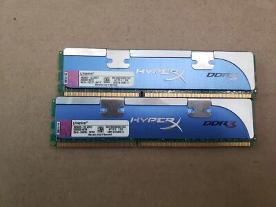 4GB KINGSTON KHX1600C9D3K6/12GX HYPERX (2X2GB) DDR3 GAMING DESKTOP RAM / C3-9 - Image 1 of 4