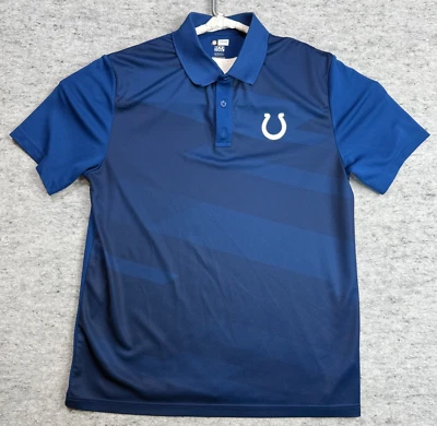 Ropa del equipo de la NFL Indianapolis Colts polo camisa de golf azul para hombre XL logotipo de herradura Foto 1 de 4