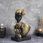 Creative Lady Statue Sculpture, African Ornament Table Centerpieces Modern Decor