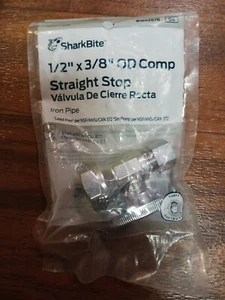 1/2"x3/8" St Ball Valve -FIPS1238Z (O) - Picture 1 of 5