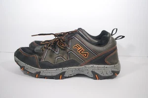 Fila Men's Hiking Trail Shoes - MEN SIZE 11 Brown/Black/Orange - Picture 1 of 7