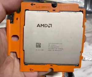 AMD Genoa EPYC 9334 QS 2.55- 3.5 GHz 32cores 64thr CPU processor Used - Picture 1 of 2