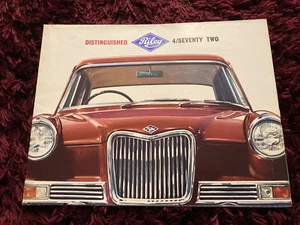 Riley 4/Seventy Two Brochure 1965 / 1966,  UK issue - No. 6478 - Picture 1 of 1