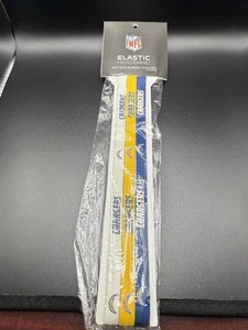 NFL Los Angeles Chargers Womens Elastic Anti Slip Headband 3 Pack New - Picture 1 of 3
