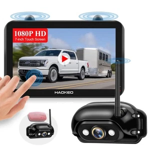 Drahtlose Rückfahrkamera für Furrion Systems 7" IPS Touchscreen Monitor Wohnmobil Tra... - Bild 1 von 8