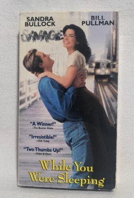 While You Were Sleeping (VHS, 1995) - Acceptable Condition - Image 1 of 3