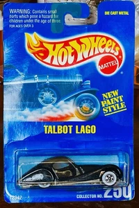 Hot Wheels Mattel #250 Talbot Lago Die Cast Vintage 1992 - Picture 1 of 3