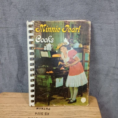 Minnie Pearl Cooks Cookbook by Minnie Pearl 1970 Signed 1st Edition - Image 1 of 4