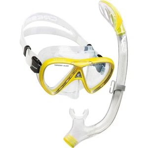 Pegaso & Iguana Mask & Snorkel Kits, Clear/Yellow - Picture 1 of 5