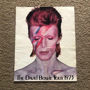 David Bowie Tour Programme 1973 Aladdin Sane tour Ref B - Picture 1 of 1