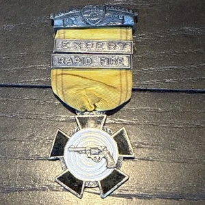 1930’s-40’s San Diego California Police Emaillierte Schießmedaille - Bild 1 von 7