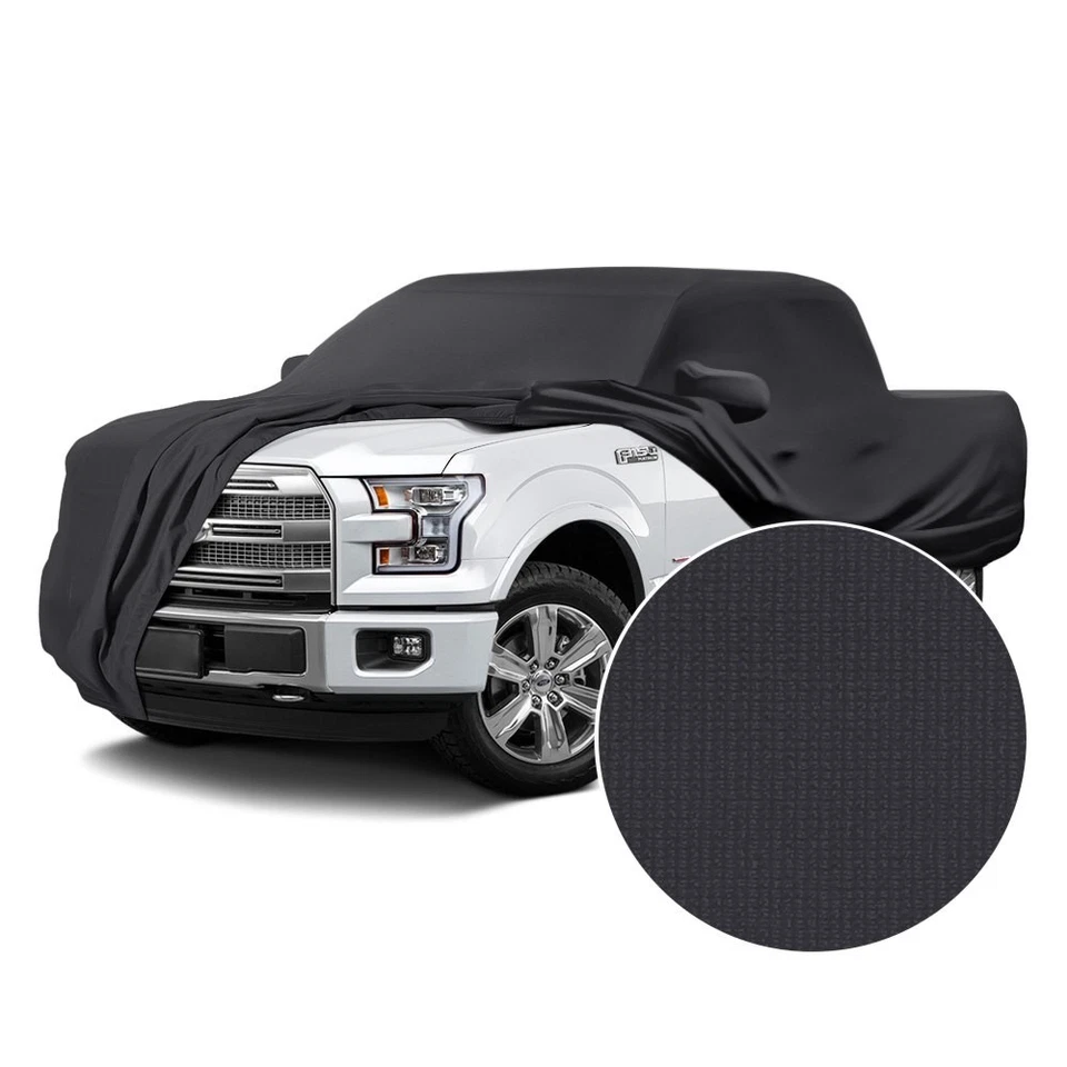 For Chevy Colorado 04-12 Satin Stretch Indoor Dark Gray Custom Car Cover Foto 1 de 4