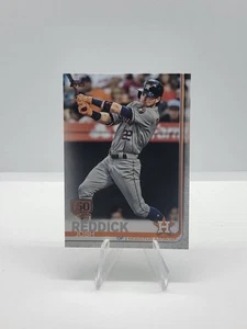2019 Topps 150° Anniversario Francobollo #531 Josh Reddick Card Astros - Foto 1 di 2