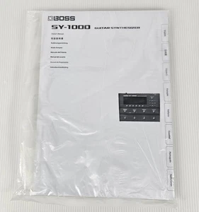 Boss SY-1000 Guitar Synthesizer MANUAL ONLY  - Picture 1 of 4