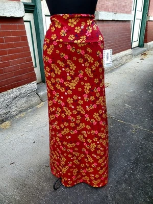 NUEVA Maxi Falda LuLaRoe Para Mujer XL Campo Iglesia Trabajo Otoño Boho Pradera Foto 1 de 4