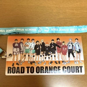 Event venue limited Haikyu!! Ticket holder with neck strap Aoba Josai - Picture 1 of 3