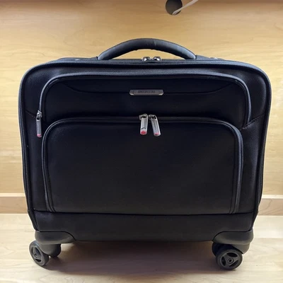 Samsonite Xenon 3.0 Spinner Mobile Office Bag, Laptop Carry-On, Black  - Image 1 of 4