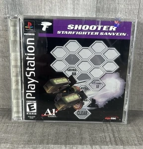 Shooter Starfighter Sanvein (Sony Playstation 1, 2000) PS1 - CIB Envío rápido! - Imagen 1 de 7
