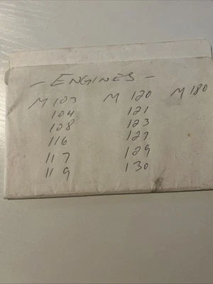 Mercedes Benz Microfiche Engines - Image 1 of 4