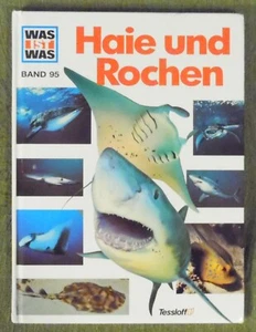 Was ist Was Band  95 , Haie und Rochen , V.Dröscher , Tessloff Verlag , HC ,1993 - Imagen 1 de 12