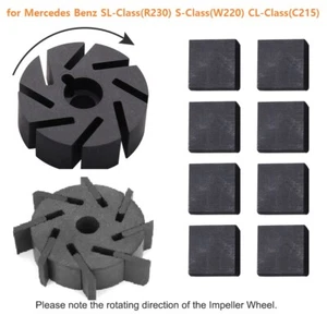 New Car Central Lock Vacuum Pump Motor Impeller for Mercedes Benz R230 W220 C215 - Picture 1 of 9
