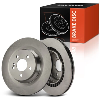 2x Rotores de freno de disco traseros izquierdo y derecho nuevos para Mercedes-Benz CLS550 12-18 E550 Foto 1 de 4
