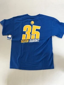 Golden State Warriors NBA Kevin Durant T-shirt New Youth Size Large - Picture 1 of 6