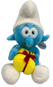 Juguete de peluche Jokey Pitufo 11 pulgadas de alto suave nuevo con etiquetas Los Pitufos - Imagen 1 de 4