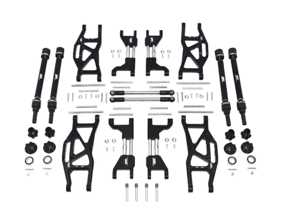 GPM Racing Alu Upgrade Kit komplett WideMaxx schwarz GPMTXMS100BK MAXX, Wide ... - Bild 1 von 1
