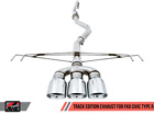 Awe Tuning For 17+ Honda Civic Type R Track Edition Exhaust W/Front Pipe &Amp;