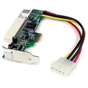 StarTech PEX1PCI1 PCI Express to PCI Adapter Card 1.0a 2.2 Windows XP Vista 7 8 - Picture 1 of 5