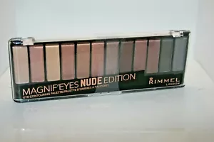 (Neu) Rimmel MAGNIF'EYES 001 Nude Edition Contouring Lidschatten Palette - Bild 1 von 2