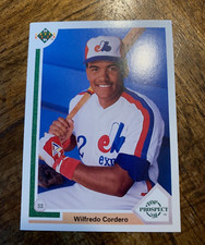1991 Upper Deck Wilfredo Cordero Baseball Card #60 Top Prospect