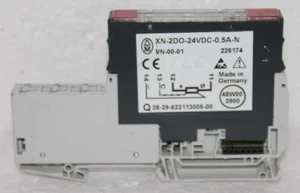 MOELLER XN-2DO-24VDC-0.5A-N DIGITAL OUTPUT MODULE 225174 - Picture 1 of 6