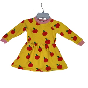 Vestido Mini Boden Granja Manzana Manga Larga Colorido Niño Pequeño Talla 18-24M - Imagen 1 de 4