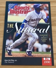 Ken Griffey Jr. Seattle Mariners ToppsSports Illustrated Card#12, 5/7/1990 Issue