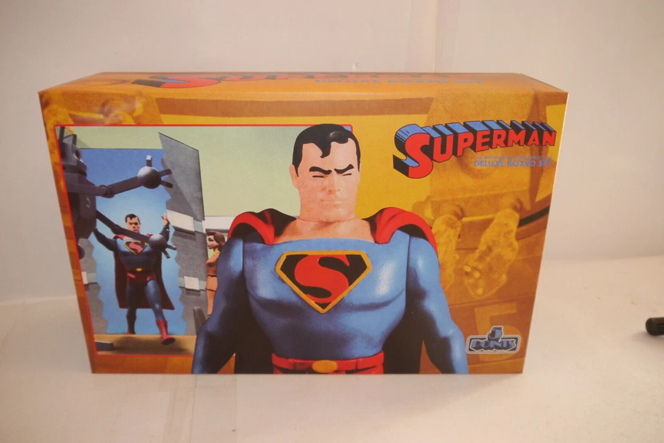 Superman Les Monstres Mécaniques (1941) 5 Points Deluxe Action Figures MEZCO OBQ