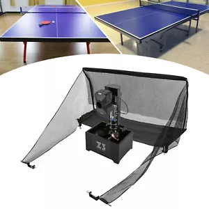 Profi Tischtennis-Trainer-Roboter-automatischer Pong-Maschinenwerfer mit Netz - Bild 1 von 20