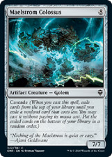 MTG magic 1x Maelstrom Colossus FOIL (M/NM) Commander's Legends