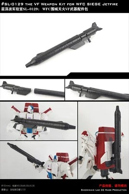 Shockwave Lab SL-129 THE VF Weapon Upgrade Kit For WFC Siege Jetfire Design - Image 1 of 2