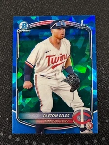 Bowman Sapphire 2025 #BCP-78 Payton Eeles 1st Minnesota Twins - Imagen 1 de 1